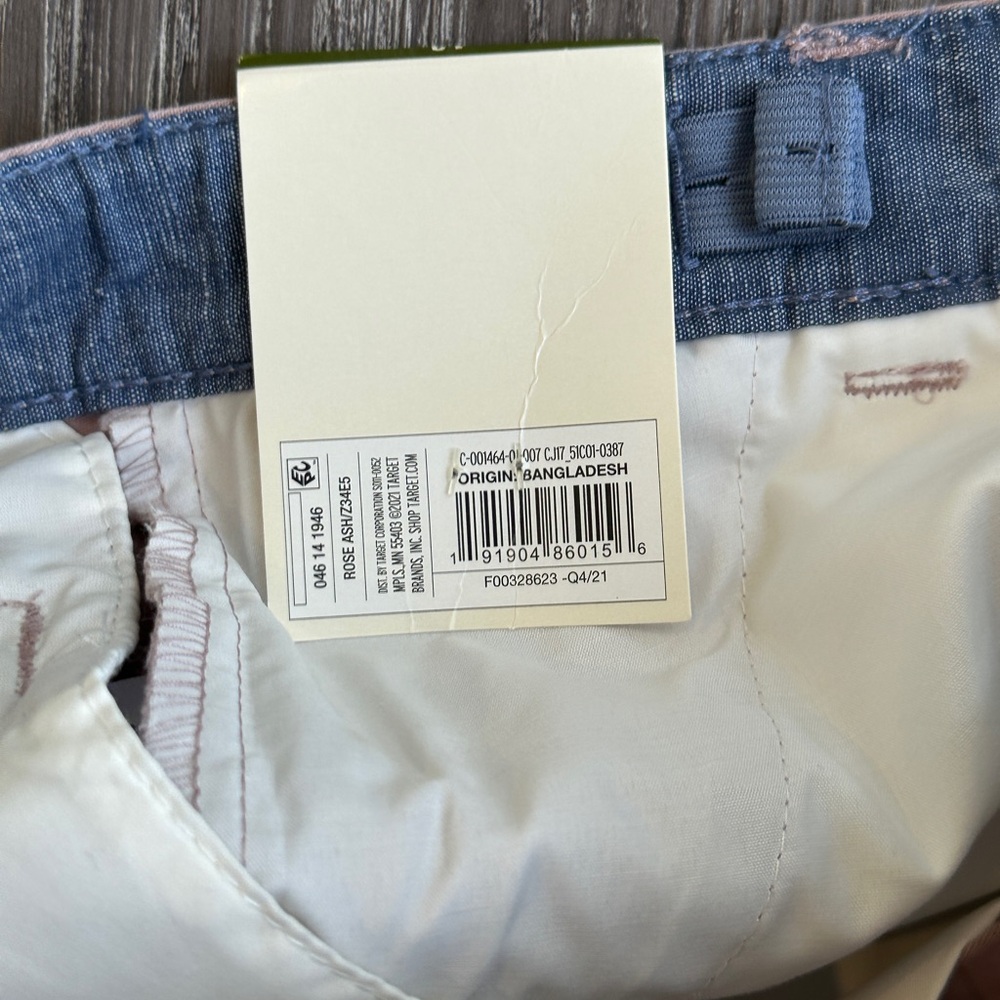Cat & Jack Boy’s  Light Brown Flat Front Shorts - Picture 6 of 7